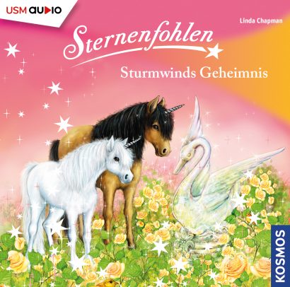 Cover Sternenfohlen Sturmwinds Geheimnis- Hörspiel von Linda Champan