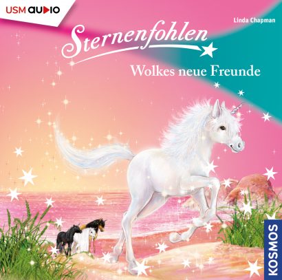 Cover Sternenfohlen Wolkes neue Freunde - Hörspiel von Linda Champan