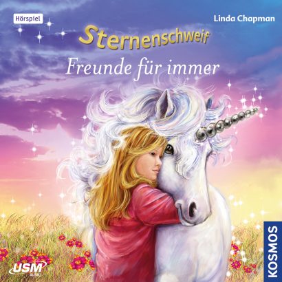 Cover „Sternenschweif Folge 38 Freunde für immer“ – Hörspiel für Kinder und Einhorn-Fans