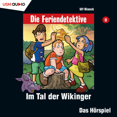 Cover Die Feriendetektive Im Tal der Wikinger - Hörspiel Kinder von Ulf Blanck
